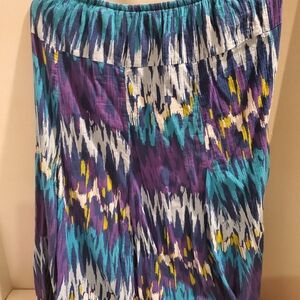Ruby Rd Multicolored Skirt S 10